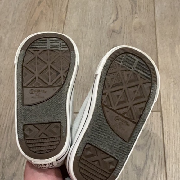 Converse Lot of 2 Gray Pink Sneakers Classic Low-Top All Star Chucks Size 7 - Picture 12 of 16